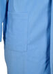 Morning robe with zipper and hood, Light Blue, Packshot image number 3