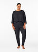 Lounge trousers with pockets, Black, Model image number 0