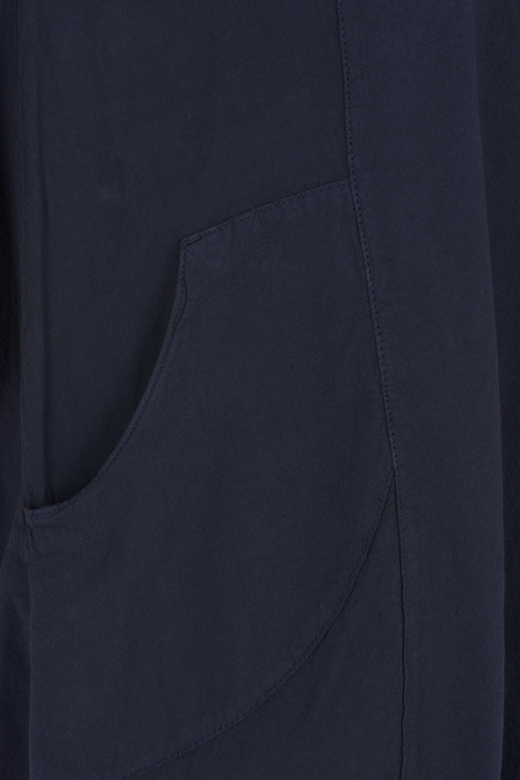 ZizzifashionShort-sleeved cotton dress, Blue, Packshot image number 3