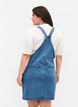 Denim dungarees dress, Blue, Model image number 2