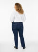 Slim fit Vilma jeans with a high waist, Blue, Model image number 1