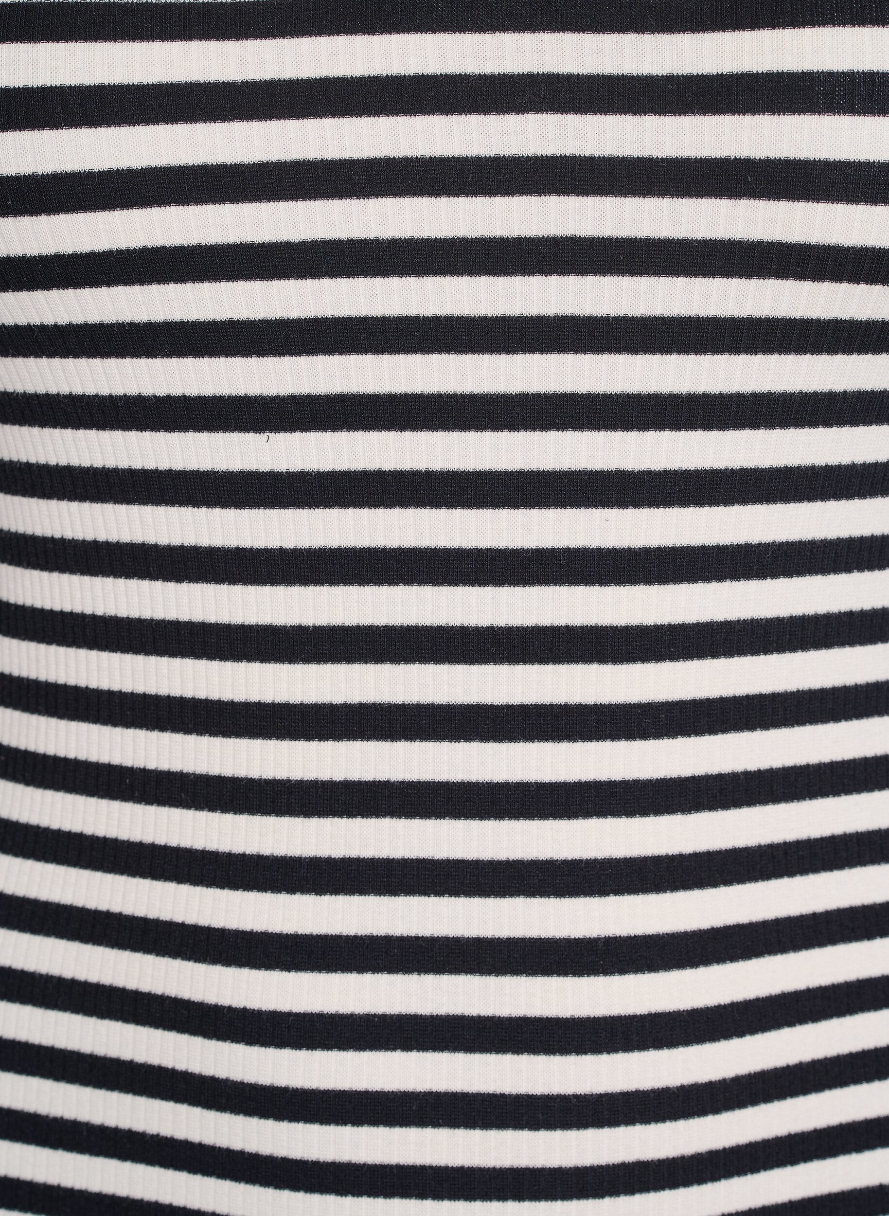 ZizzifashionStriped tank top with a rib structure, Black, Packshot image number 2