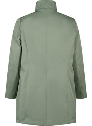 Jacket with pockets and high collar, Sea Spray, Packshot image number 1