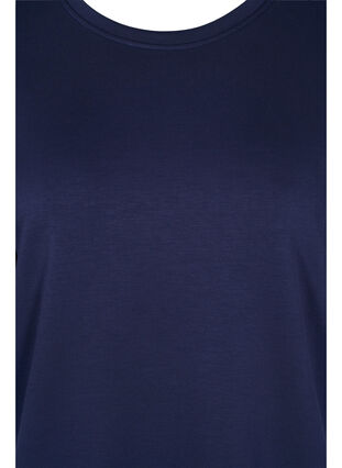 Blouse with 3/4-length sleeves, Navy Blazer, Packshot image number 2