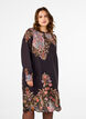 Midi dress with paisley print, Black Paisley, Model image number 0