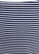 Bikini bottoms with striped texture and regular waist, Blue, Packshot image number 2