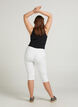 Slim fit Emily capri jeans, White, Model image number 2