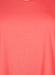 Short sleeve cotton blend T-shirt, Red, Packshot image number 2