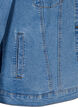 FLASH - Denim jacket in a stretchy cotton blend, Blue, Packshot image number 3