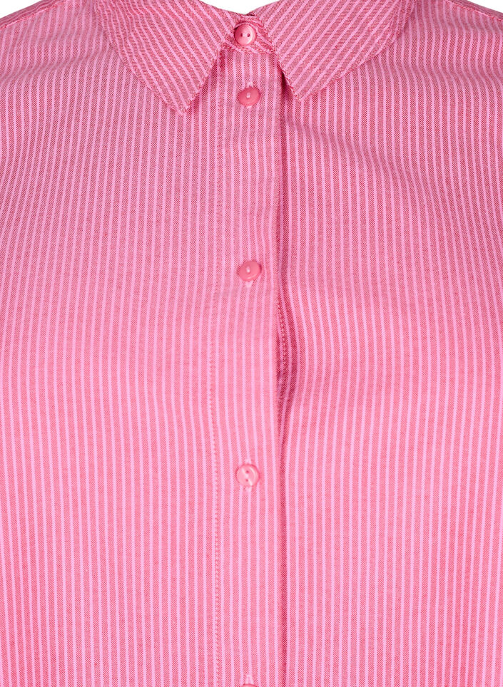 Long-sleeved cotton shirt, Red, Packshot image number 2