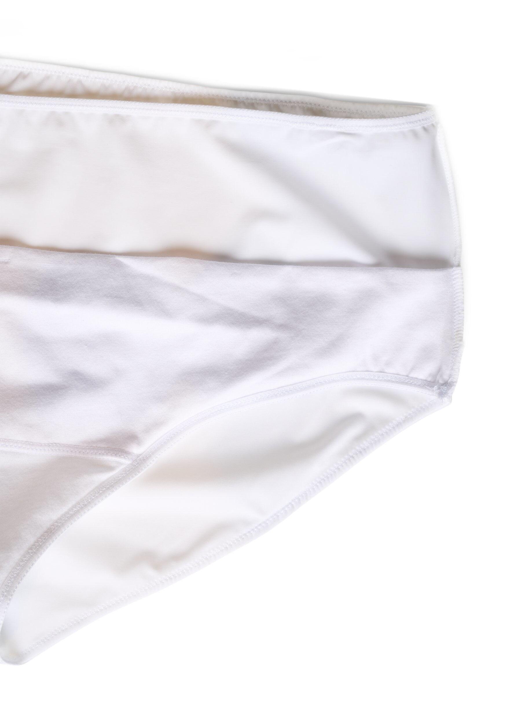 ZizzifashionMicrofiber briefs with inner pocket, White, Packshot image number 3