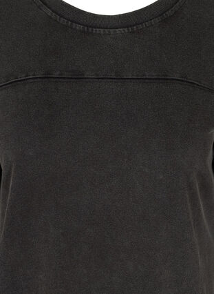 Sweater dress in cotton, Grey, Packshot image number 2