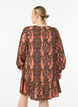 Short A-line dress with paisley print, Blue, Model image number 2
