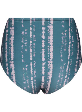 Extra high-waisted bikini bottom with print, Tie Dye AOP, Packshot image number 1