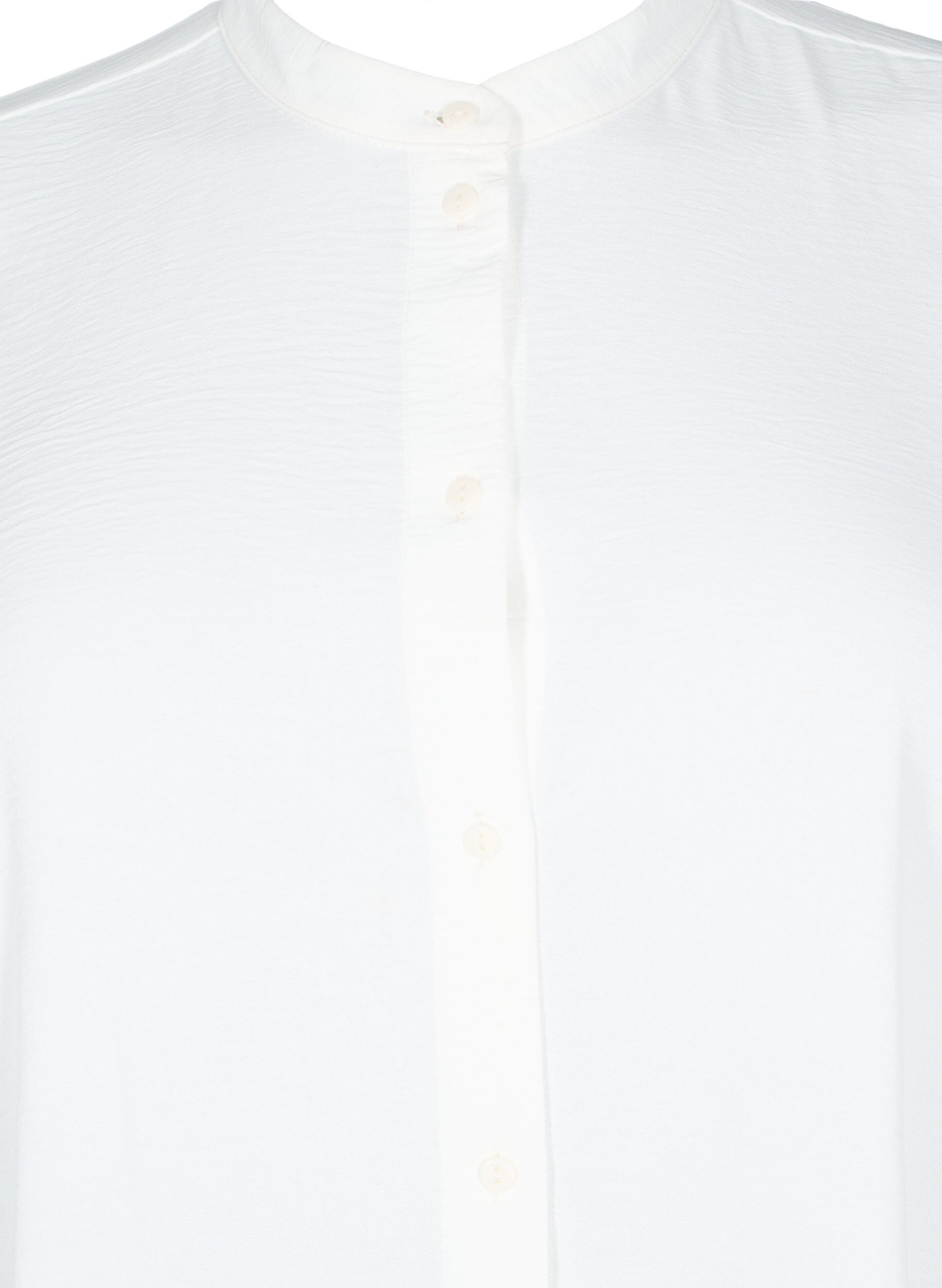 Zizzifashion Tunic with 3/4 sleeves, Vanilla, Packshot image number 2