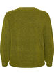 Knit blouse with button detail, Green, Packshot image number 1