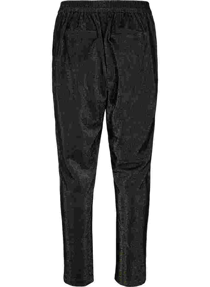 Maddison pants with glitter, Black w. Lurex, Packshot image number 1