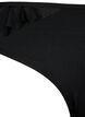 Bikini briefs with ruffles, Black, Packshot image number 2