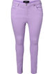 High waisted Amy jeans with super slim fit, Lavender, Packshot image number 0