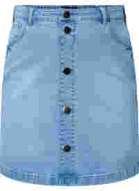 Denim skirt with a-shape