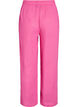 FLASH - Straight fit trousers with high waist, Pink, Packshot image number 1