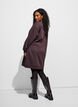Loose sweatshirt dress with pockets, Brown, Model image number 2