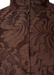 Bomber jacket with floral jacquard, Brown, Packshot image number 2