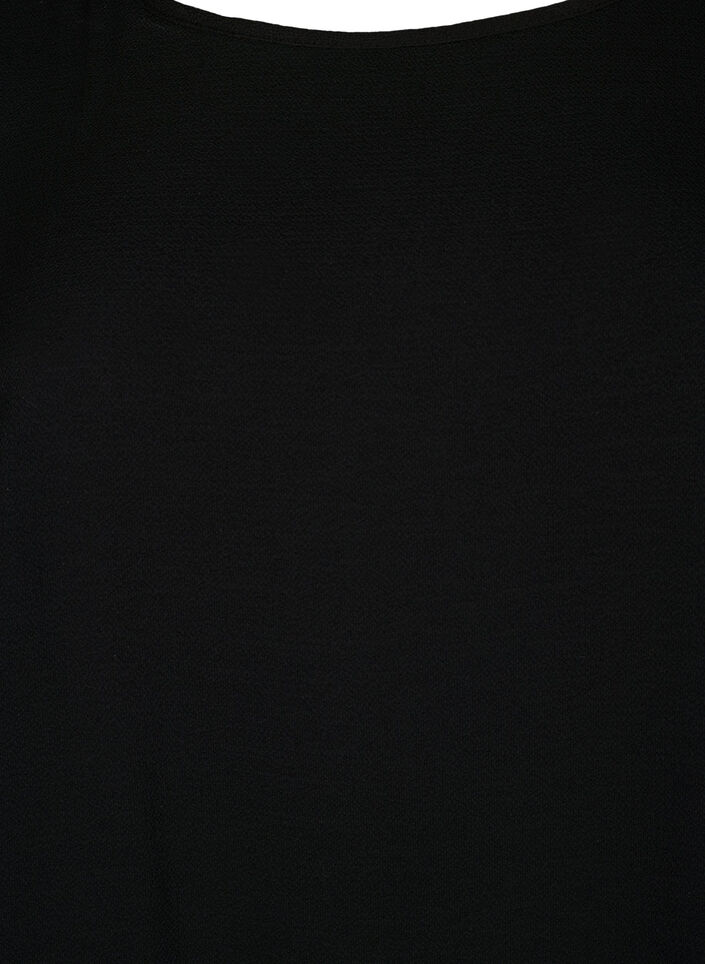 Dress with short sleeves, Black, Packshot image number 2