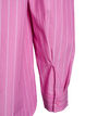 Shirt blouse with pinstripes and tie detail at the back, Pink, Packshot image number 3