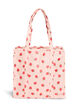 Shopping bag with zipper, Red, Packshot image number 0