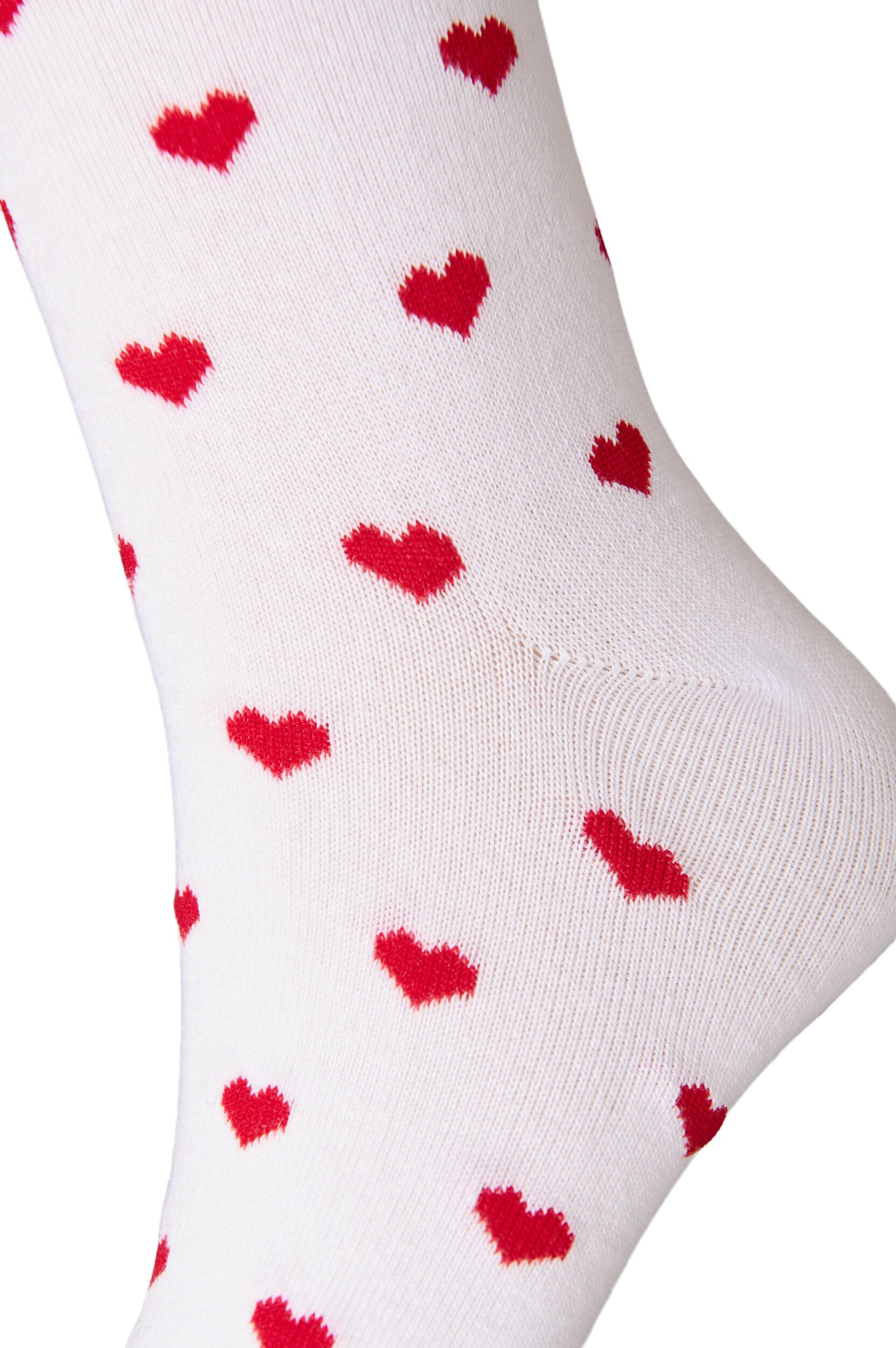 ZizzifashionCotton socks with patterns, White, Packshot image number 2