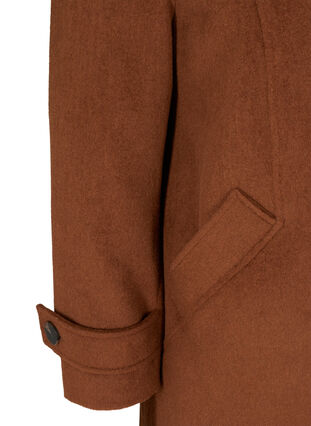 Jacket with high collar and wool, Sequoia, Packshot image number 3