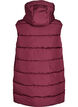 Long vest with hood and pockets, Red, Packshot image number 1