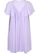 Loose dress with short sleeves, Purple Heather, Packshot image number 1