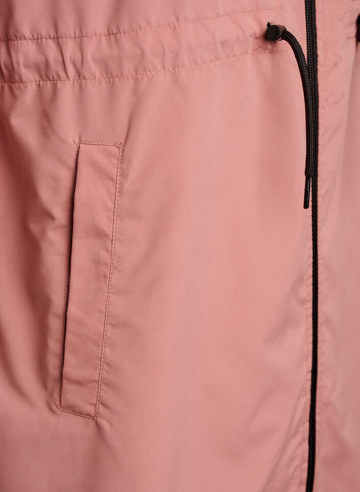 FLASH - Lightweight parka with a hood, Rose, Packshot image number 3