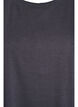 Sleeveless jersey blouse with shoulder pads, Dark Grey, Packshot image number 2