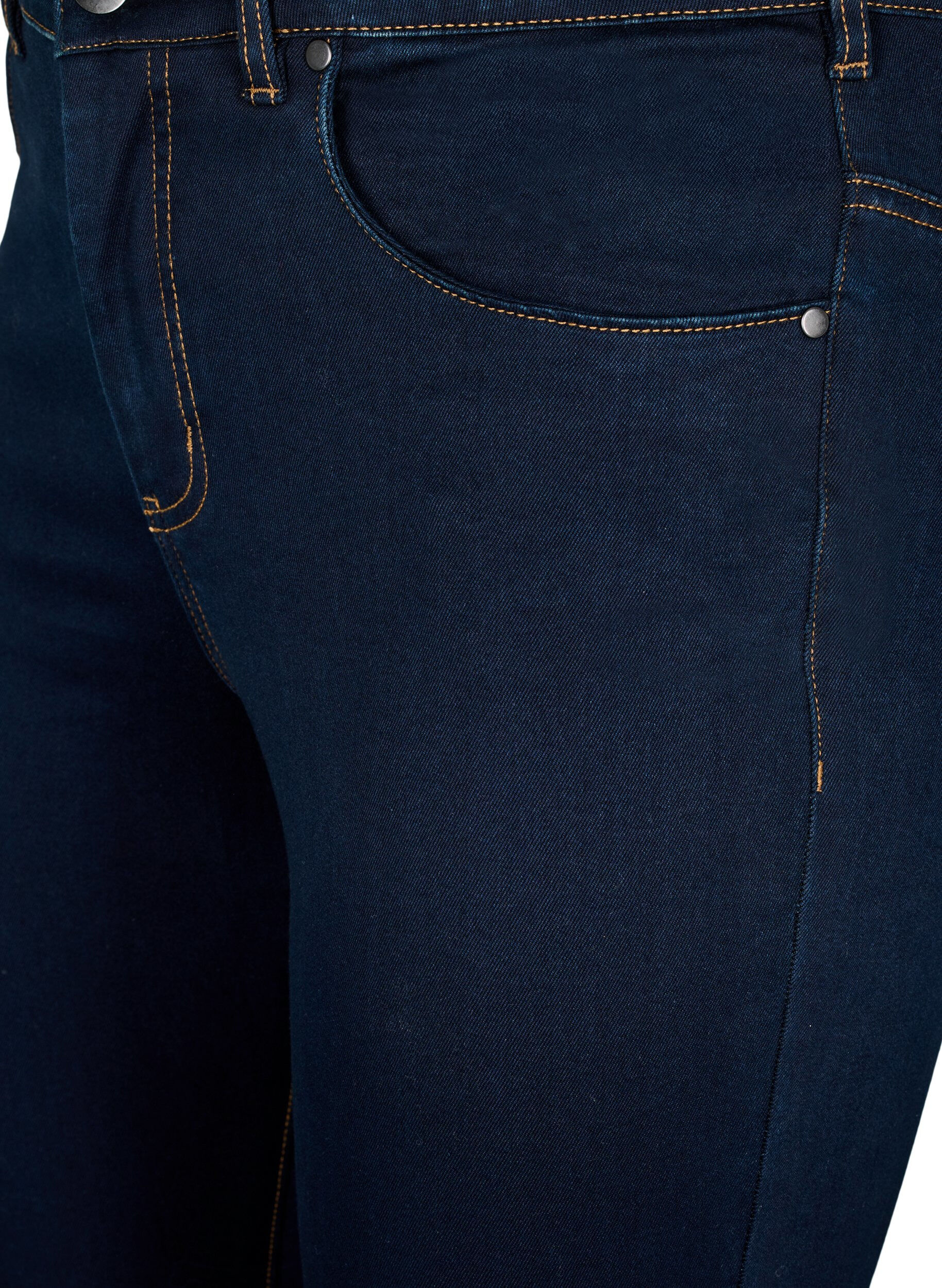 ZizzifashionSuper slim Amy jeans with high waist, Unwashed, Packshot image number 2