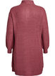 FLASH - Short knit dress with high neck, Rose, Packshot image number 1