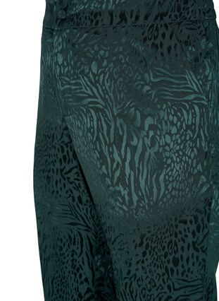 Loose viscose pants with tone-on-tone print, Ponderosa Pine, Packshot image number 2