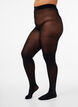 40 denier tights with an open gusset, Black, Packshot image number 0
