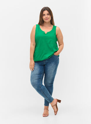 Cotton top with elasticated band in the bottom, Jolly Green, Model image number 2