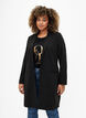 Classic long blazer, Black, Model image number 0