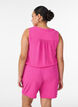 Shorts with pockets and elastic waistband, Rose, Model image number 2
