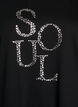 T-shirt with motif, Black, Packshot image number 2
