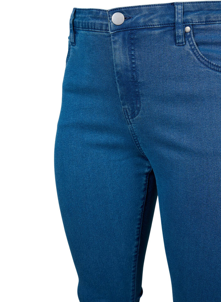 High-waisted super slim Amy jeans , Blue, Packshot image number 2