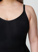 Shapewear dress with thin straps, Black, Model image number 3