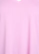 Short sleeve t-shirt with v-neckline, Pink, Packshot image number 2