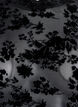 Mesh blouse with floral pattern, Black, Packshot image number 2