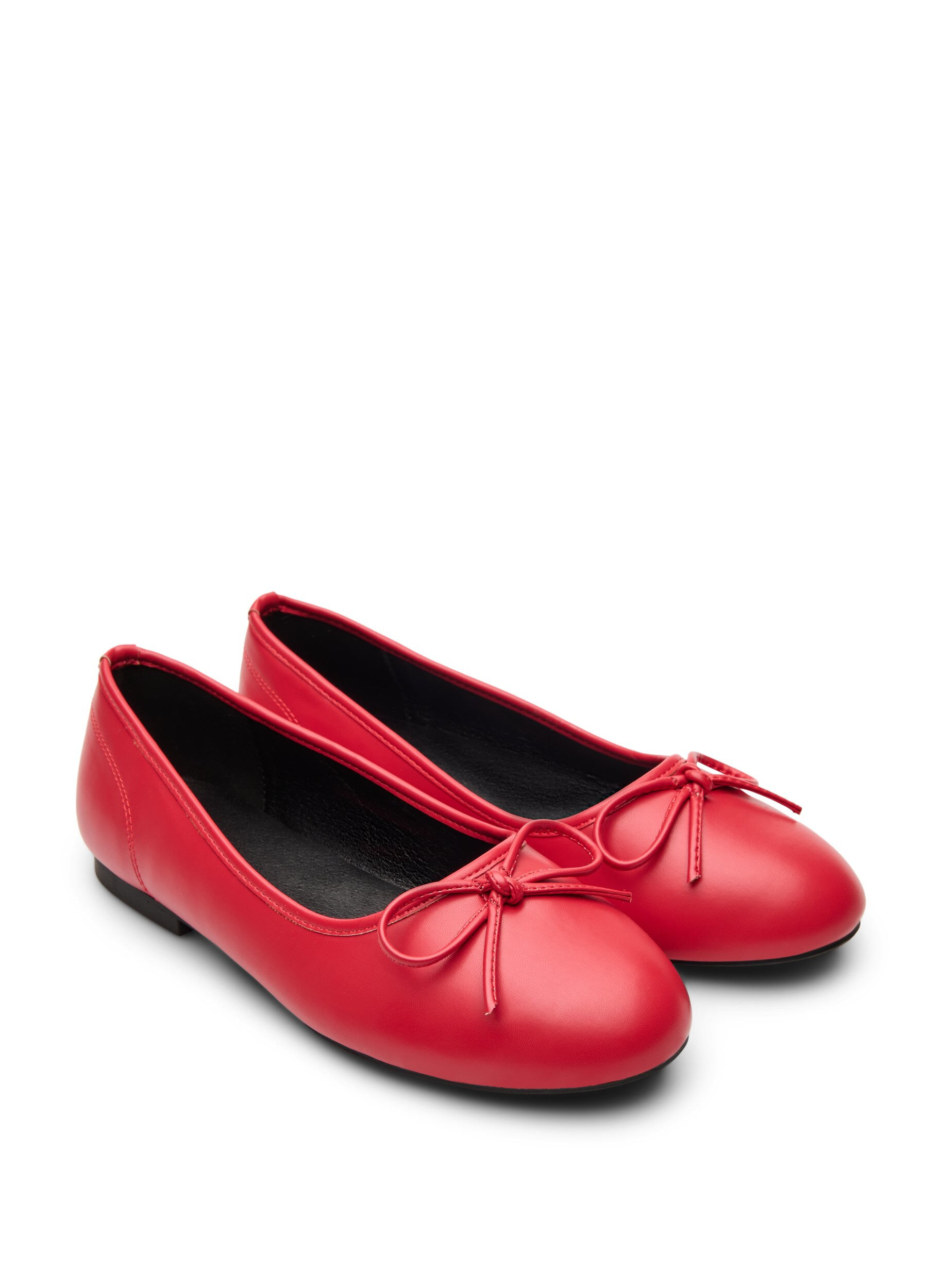 Zizzifashion Ballerina with bow, Red, Packshot image number 1