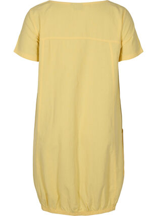 Short-sleeved cotton dress, Goldfinch, Packshot image number 1